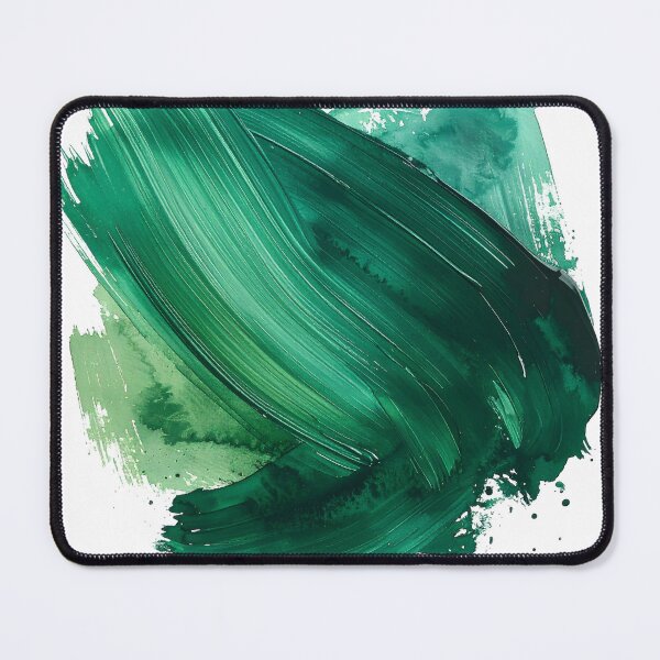 Item preview, Abstract Classic Green Watercolor Brush designed and sold by BetweenForms.