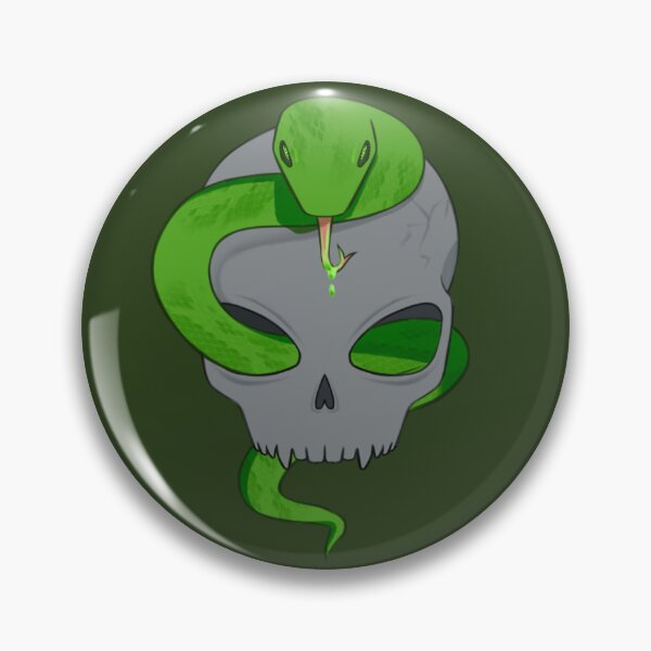 Item preview, Snake in Skull designed and sold by OmoriMaiko.