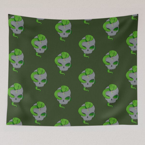 Item preview, Snake in Skull designed and sold by OmoriMaiko.