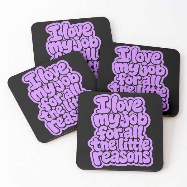 Item preview, I Love My Job for All the Little Reasons Preschool Teacher designed and sold by PalleteCreation.