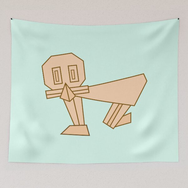 Item preview, Art class Origami, Squidward  designed and sold by DibujandoPorfa.