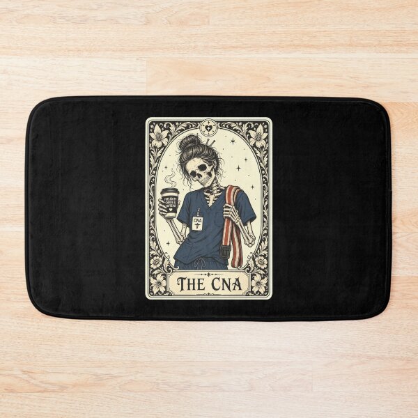 Item preview, Certified Nurse Assistant Tarot Card Skeleton Cna Halloween designed and sold by AmazingPics001.