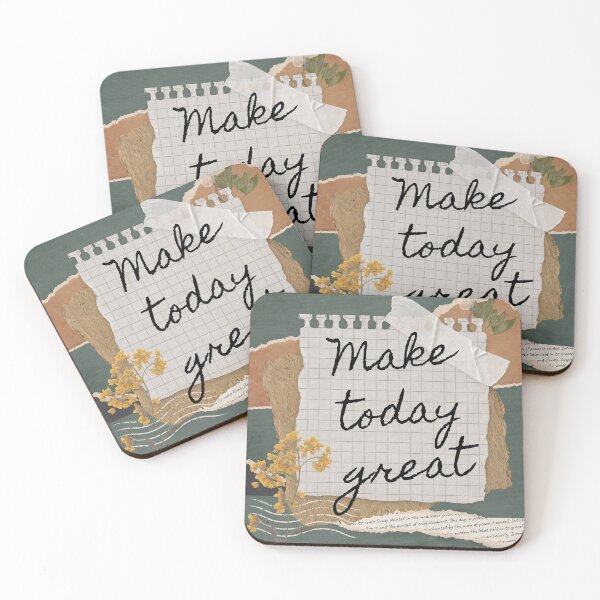 Item preview, Make Today Great Scrapbook Journal Art designed and sold by Kimagure13.