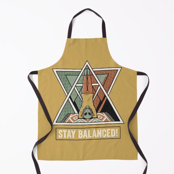 Item preview, Stay Balanced Alien Yogi Headstand Retro Meditation Graphic designed and sold by DuckOddity.