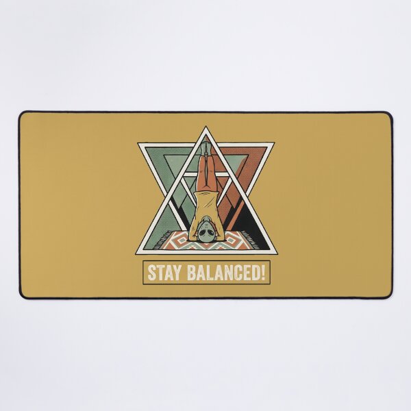Item preview, Stay Balanced Alien Yogi Headstand Retro Meditation Graphic designed and sold by DuckOddity.