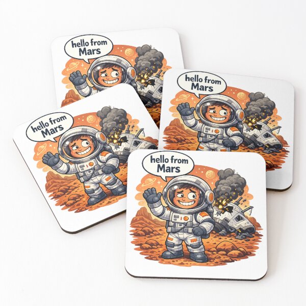 Item preview, Hello From Mars designed and sold by MixPhoneCases.