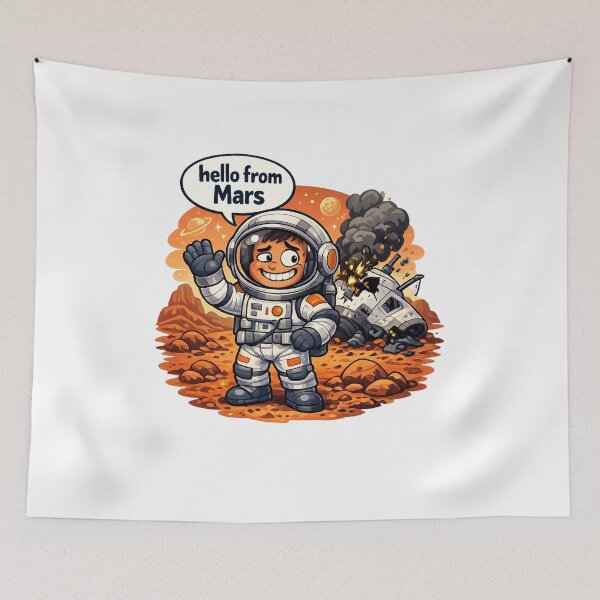 Item preview, Hello From Mars designed and sold by MixPhoneCases.