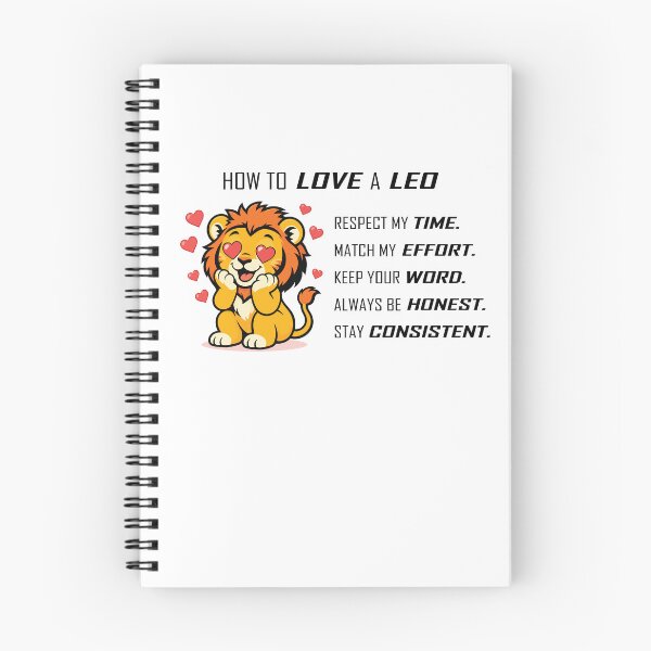 Item preview, How to Love a Leo designed and sold by Remake Design Lab.