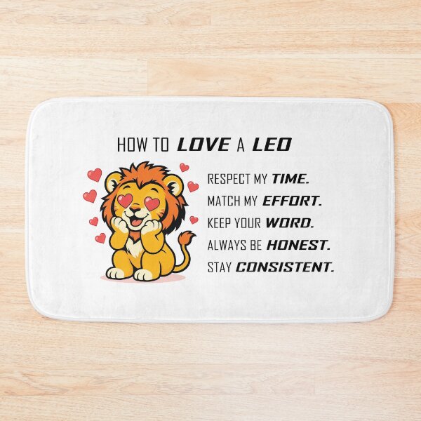 Item preview, How to Love a Leo designed and sold by Remake Design Lab.
