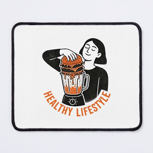Item preview, Funny Cheat Day Blender Burger Sarcastic Healthy Lifestyle designed and sold by RareVisuals.