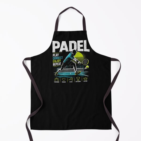 Item preview, Padel Player Shirt Play enjoy Funny Tshirt designed and sold by MalwasBasket.
