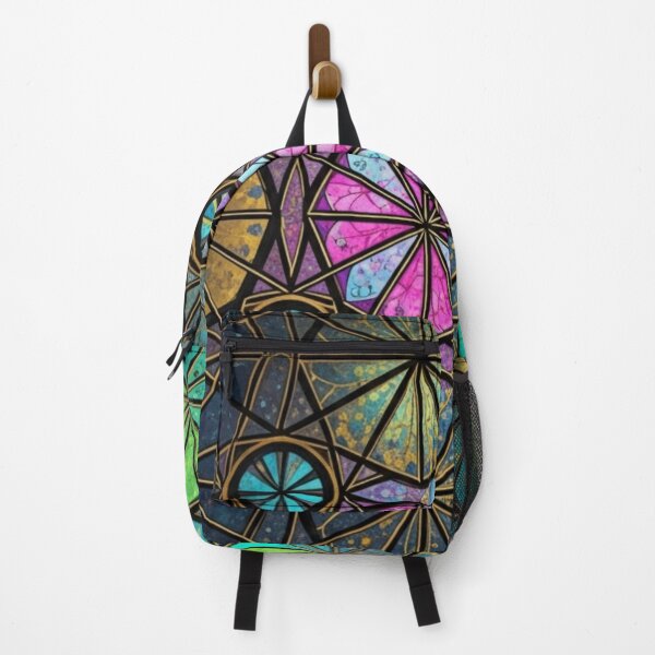 Item preview, Intricate Gothic Stained Glass Geometric Mosaic Pattern designed and sold by Dzblack.