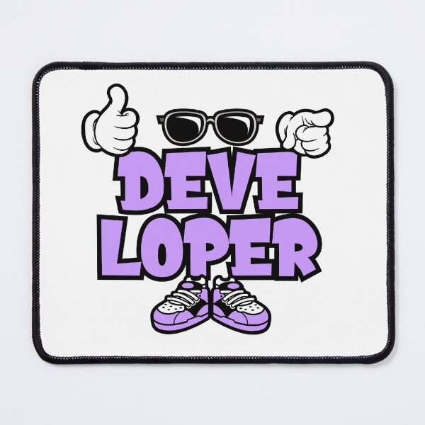 Item preview, DEVELOPER - WORK Street Lettering Cartoon Character designed and sold by NFTWords.