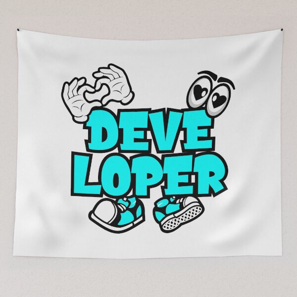 Item preview, DEVELOPER - PROFESSIONS Design Character Bold Retro designed and sold by NFTWords.