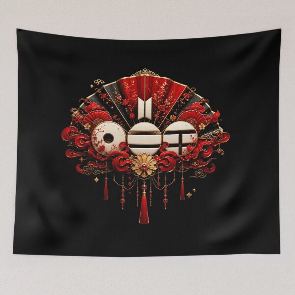Item preview, BTS Arirang Comeback Vintage Fan Design designed and sold by Kimheawon.