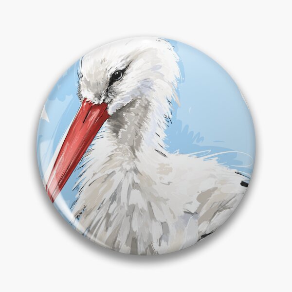Item preview, Belarus Stork bird | Бусел символ Беларуси designed and sold by Nick Shirokov.