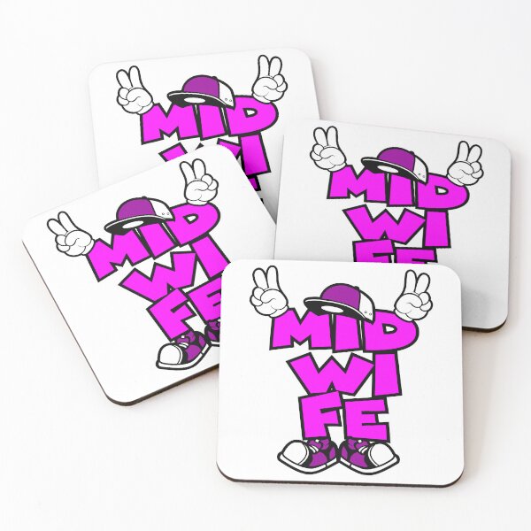 Item preview, MIDWIFE - WORK Graffitti Comic Words Funny  designed and sold by NFTWords.