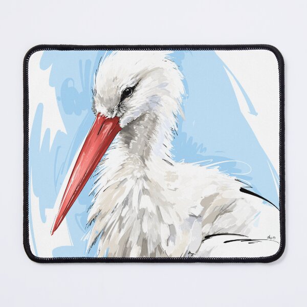 Item preview, Belarus Stork bird | Бусел символ Беларуси designed and sold by Nick Shirokov.