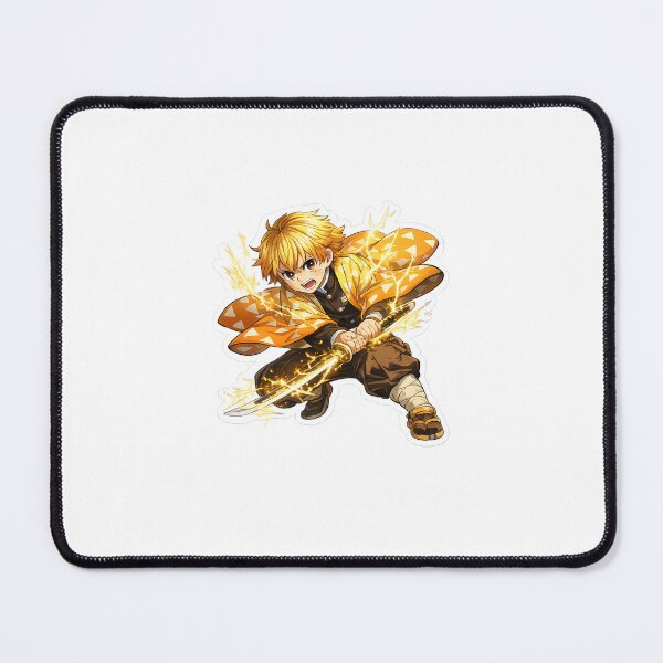 Item preview, Zenitsu Electric Sword Pose Sticker designed and sold by Raysprin.