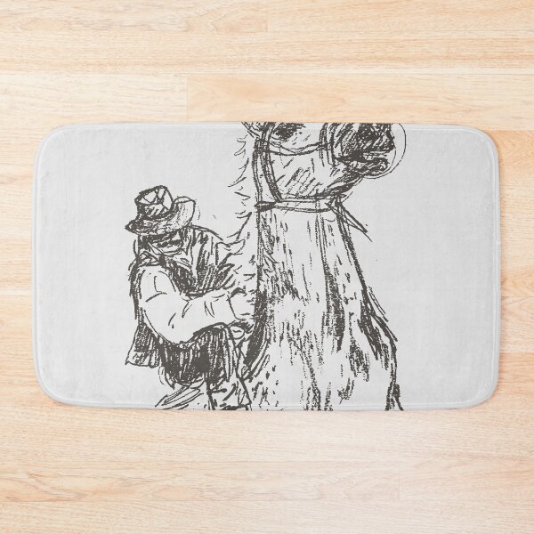 Item preview, Horse and Rider drawing designed and sold by junglecow.