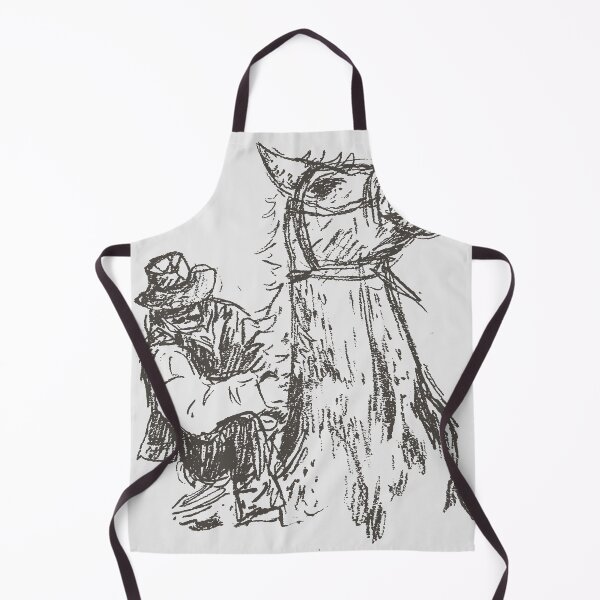Item preview, Horse and Rider drawing designed and sold by junglecow.