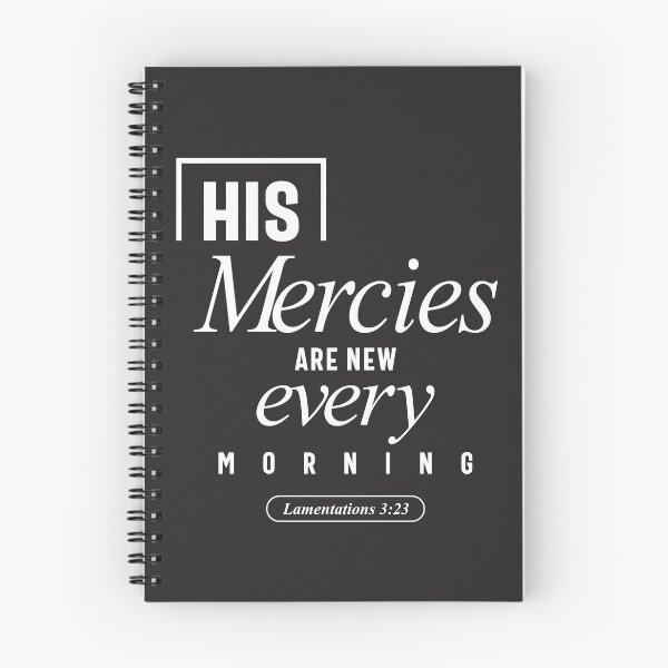 Item preview, Christian His Mercies are New Every Morning designed and sold by cidolopez.