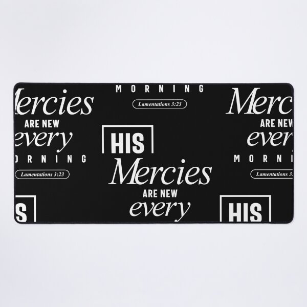 Item preview, Christian His Mercies are New Every Morning designed and sold by cidolopez.