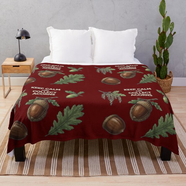 Item preview, Keep Calm and Collect Acorns Botanical Autumn Nature Slogan Art designed and sold by Evelashop.