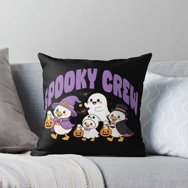 Item preview, Spooky crew, cute ducks in Halloween costumes, designed and sold by BritishDelights.