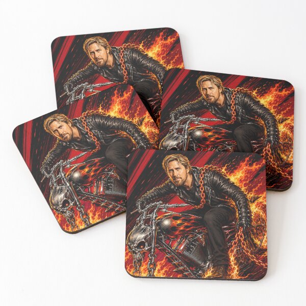 Item preview, Ryan Gosling is the Ghost Rider (fan art) designed and sold by PopCultureAndStuff.