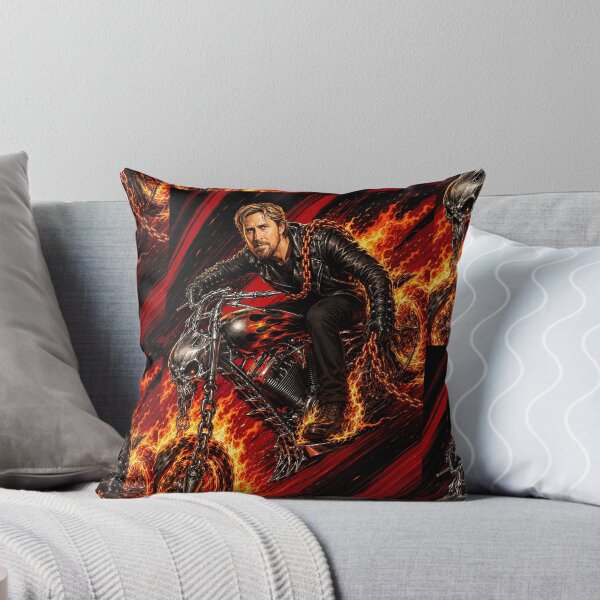 Item preview, Ryan Gosling is the Ghost Rider (fan art) designed and sold by PopCultureAndStuff.