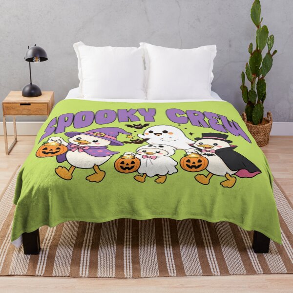 Item preview, Spooky crew, cute ducks in Halloween costumes, designed and sold by BritishDelights.