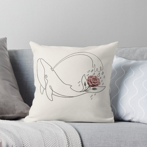 Artikelvorschau, Whale Watering a Crochet Rose – Light Apparel Edition entworfen und verkauft von knitcorner26.