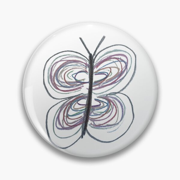 Item preview, Crayon Butterfly designed and sold by Mind-Unraveled.