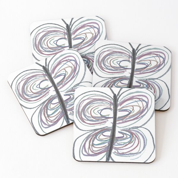 Item preview, Crayon Butterfly designed and sold by Mind-Unraveled.