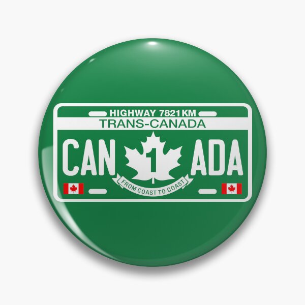 Item preview, Trans-Canada From Coast to Coast License Plate Design designed and sold by VoglR.