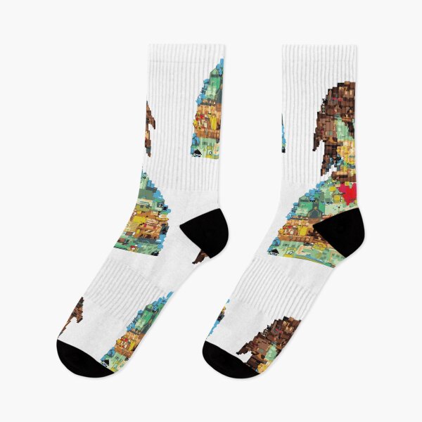 Item preview, Kris Shaped by the Hometown Deltarune Inspired Artwork designed and sold by GeekMix.