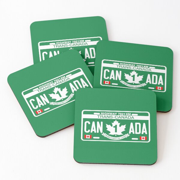 Item preview, Trans-Canada From Coast to Coast License Plate Design designed and sold by VoglR.