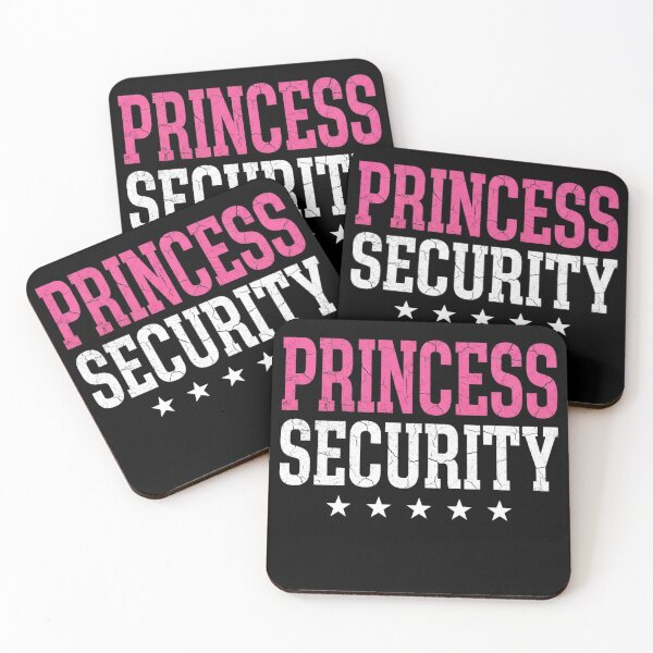 Item preview, Princess Security Birthday Party Funny Dad Boyfriend T-Shirt | Protective Dad Family Graphic Gift designed and sold by Trendably.