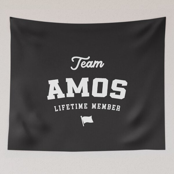 Item preview, Team Amos Lifetime Member Funny Name Amos designed and sold by cidolopez.