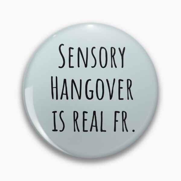 Item preview, Sensory Hangover Is Real Neurodivergent AuDHD designed and sold by Notty DOT.
