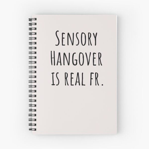Item preview, Sensory Hangover Is Real Neurodivergent AuDHD designed and sold by Notty DOT.
