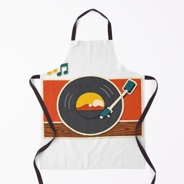 Item preview, Retro Record Player Sunset Label Vinyl Collector designed and sold by eignvalue.