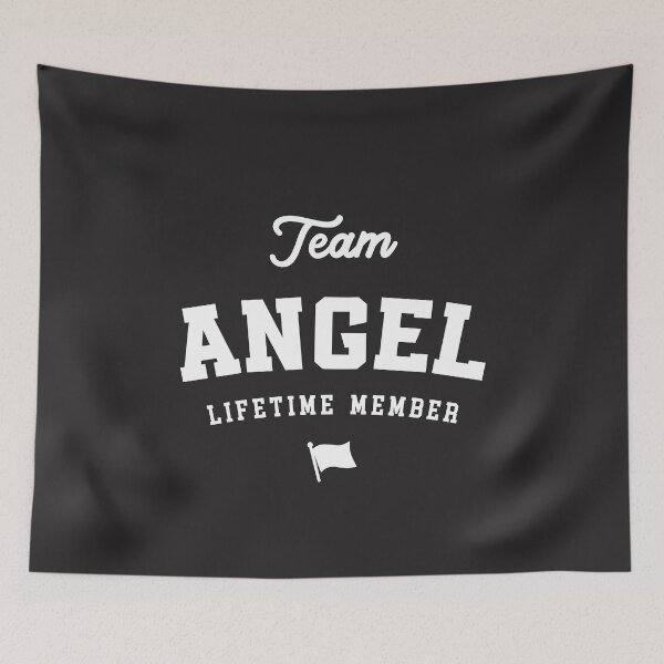 Item preview, Team Angel Lifetime Member Funny Name Angel designed and sold by cidolopez.