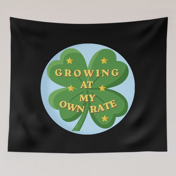 Item preview, Growing At My Own Rate. Gifts For People Who Value Calm Confidence designed and sold by zebek-design.