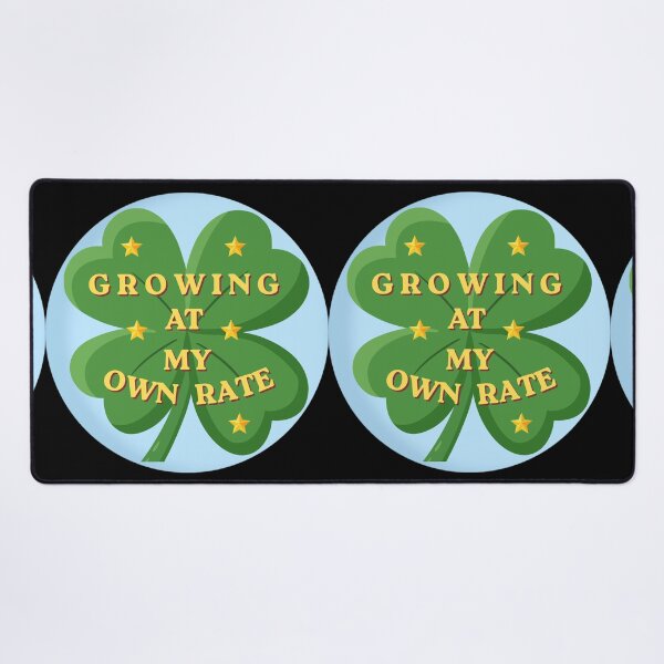 Item preview, Growing At My Own Rate. Gifts For People Who Value Calm Confidence designed and sold by zebek-design.