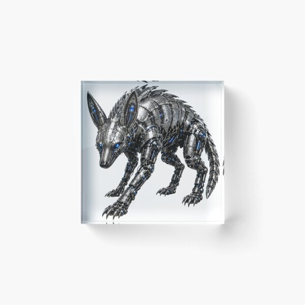 Item preview, Steel Aardwolf – Mechanical Night Stalker designed and sold by SteelCoat Studio.