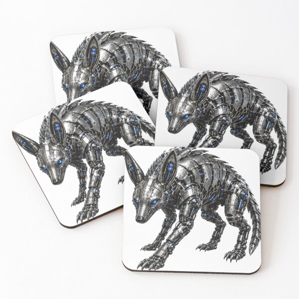 Item preview, Steel Aardwolf – Mechanical Night Stalker designed and sold by SteelCoat Studio.