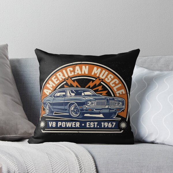 Artikelvorschau, American Muscle V8 Power Est 1967 – Vintage Muscle Car Gift for Gearheads entworfen und verkauft von T-ShirtArtTom.