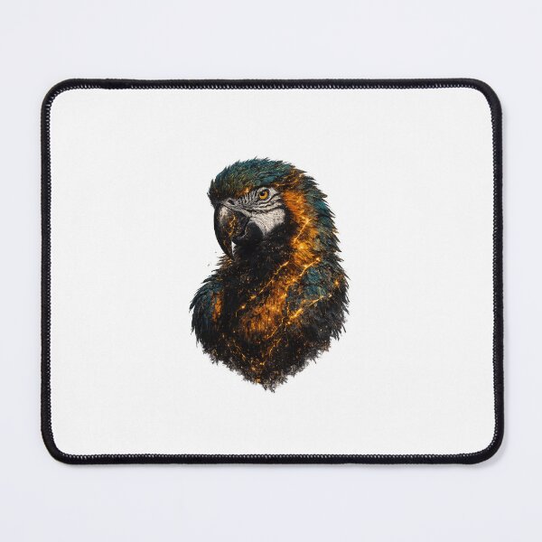 Item preview, Majestic Parrot Portrait designed and sold by oatsupspace.